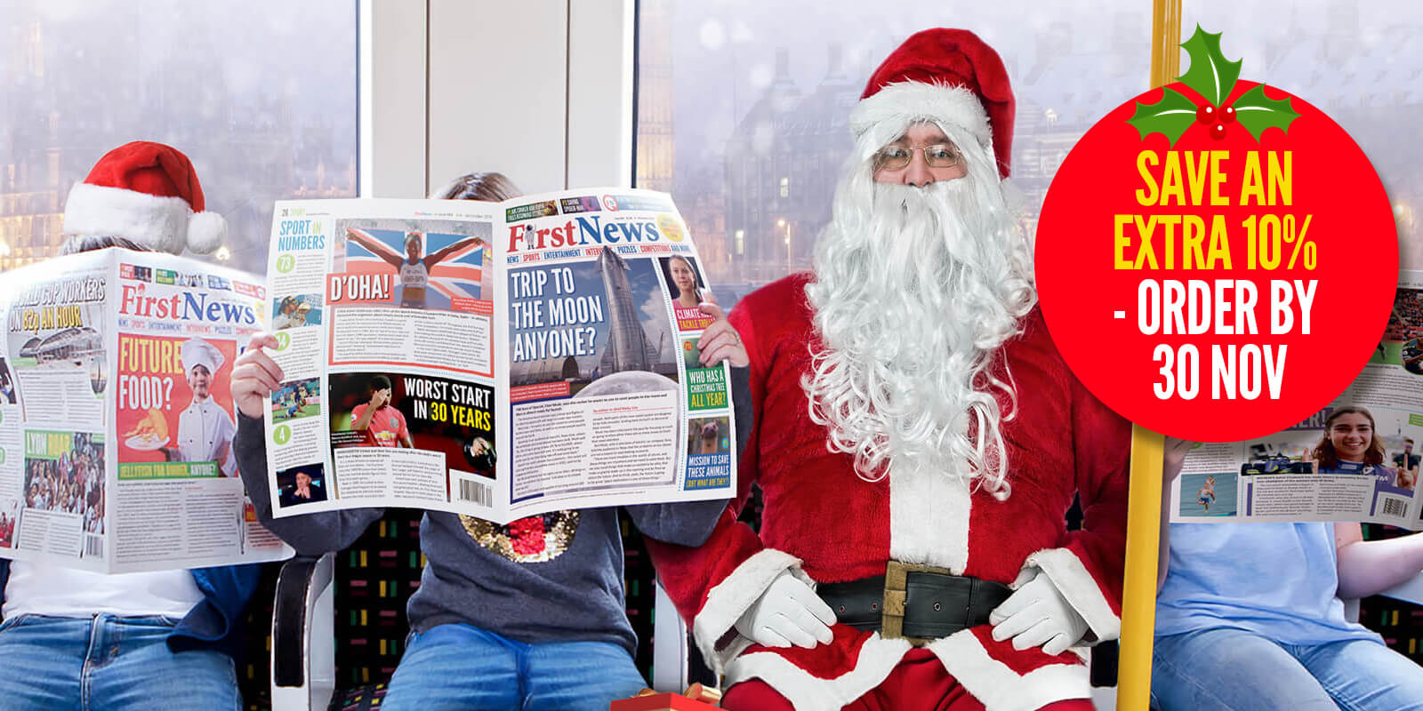 Christmas gift subscriptions: Save an extra 10% - order by 30th November