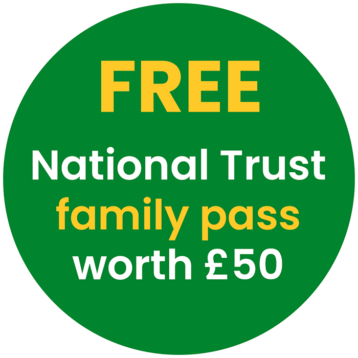 Free National Trust family pass worth £50